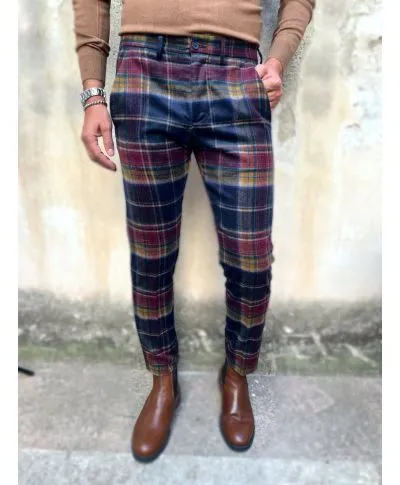 Pantaloni uomo, a quadri - Paul Miranda