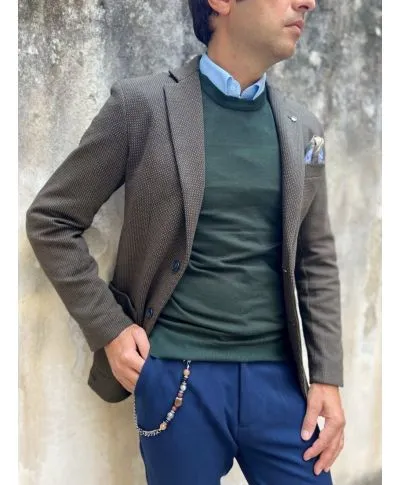 Giacca uomo, particolare - Made In Italy - Paul Miranda