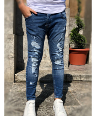 Jeans uomo - Strappati - Slim fit