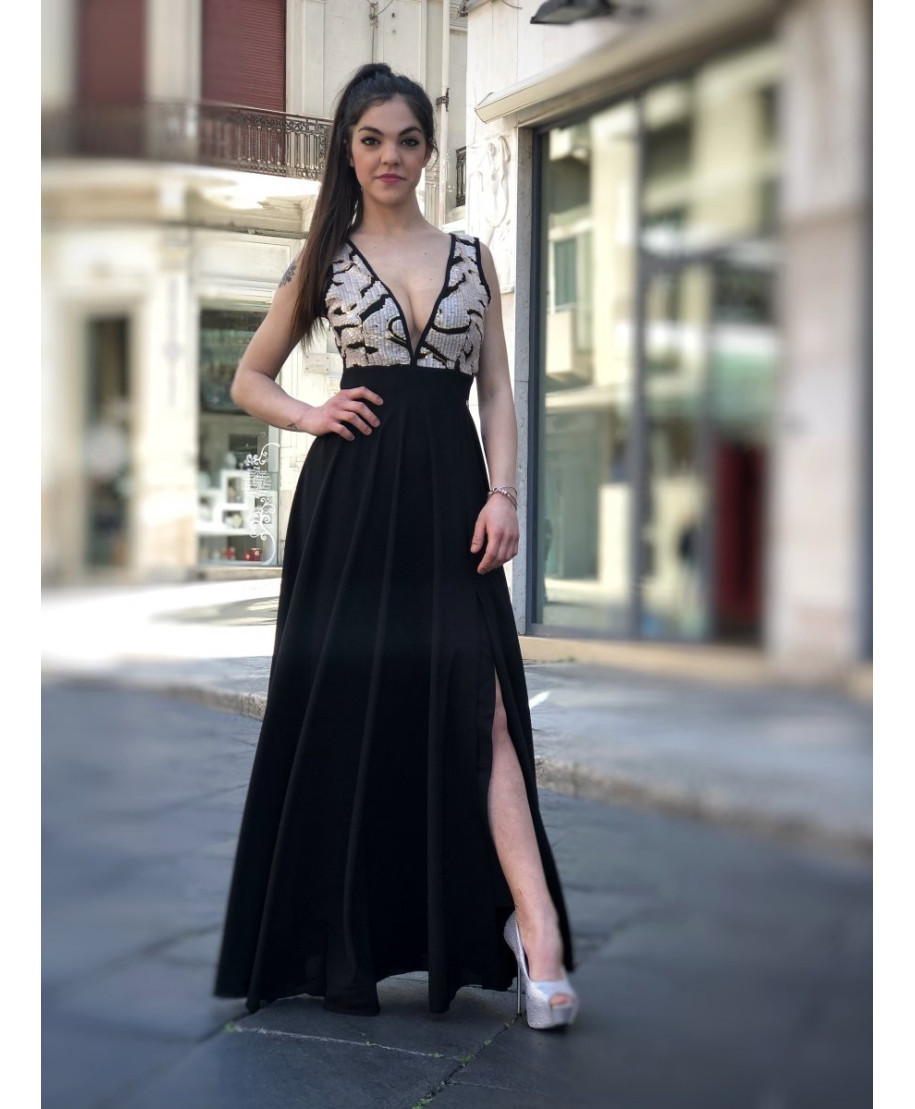Abito donna Tuwe - Lungo - Vestito elegante - Made in Italy