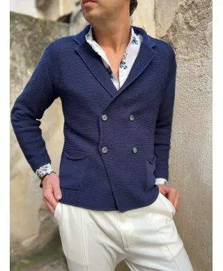 Cardigan blu - Doppiopetto - Autunno Inverno