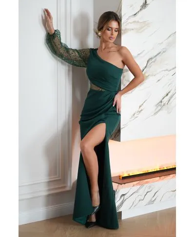 Vestito monospalla a sirena - Mimi - Vestiti per compleanni, lauree e battesimi - Gogolfun.it