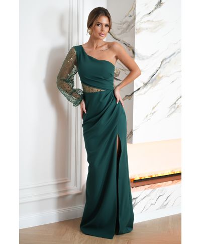 Vestito monospalla a sirena - Mimi - Vestiti per compleanni, lauree e battesimi - Gogolfun.it