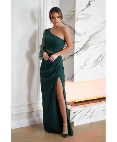 Vestito monospalla a sirena - Mimi - Vestiti per compleanni, lauree e battesimi - Gogolfun.it