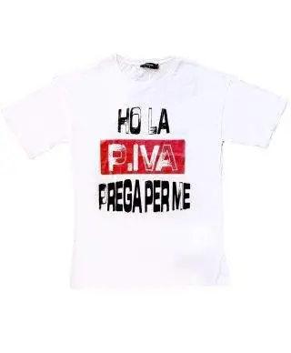 T shirt - Divertenti - Uomo - P.iva