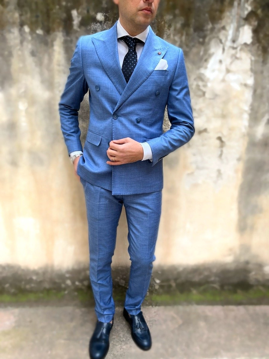 Abito Uomo Abito Sartoriale Abiti Semi Sartoriali Elegante Abito