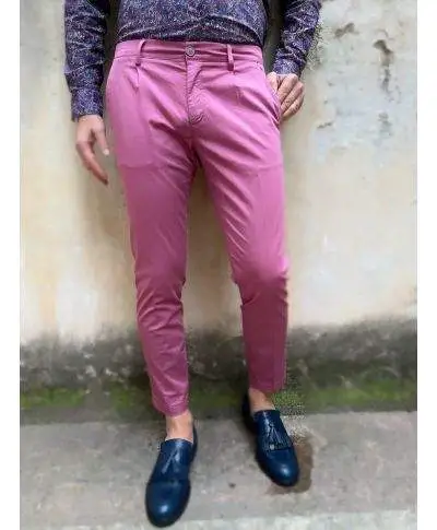 Pantaloni uomo - Chino - Color cipolla - Paul Miranda