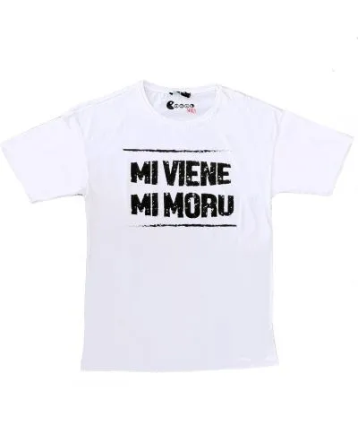 T shirt divertenti - Uomo - Donna - Mi Veni Mi Moru