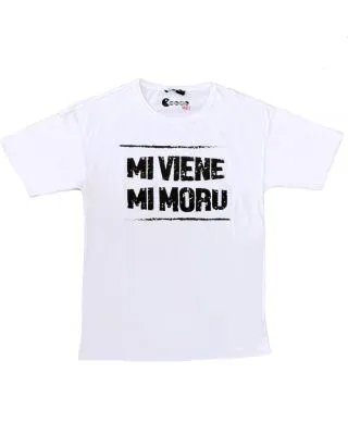 T shirt divertenti - Uomo - Donna - Mi Veni Mi Moru