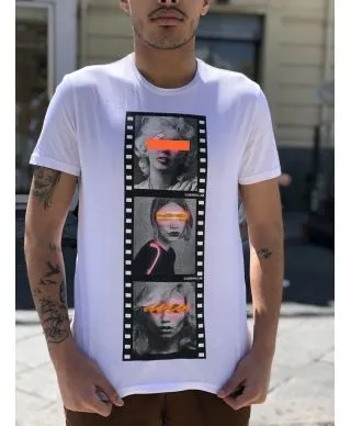 Maglietta uomo - Stampa Vogue - T shirt girocollo