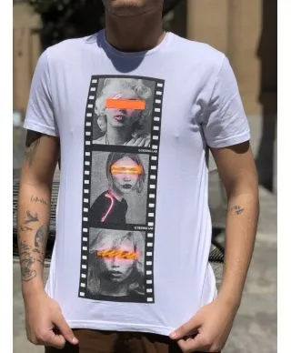 Maglietta uomo - Stampa Vogue - T shirt girocollo