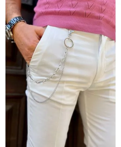 Pantaloni bianchi - Cropped - Ark