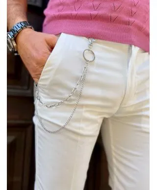 Pantaloni bianchi - Cropped - Ark