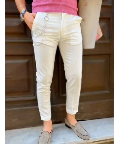 Pantaloni bianchi - Cropped - Ark