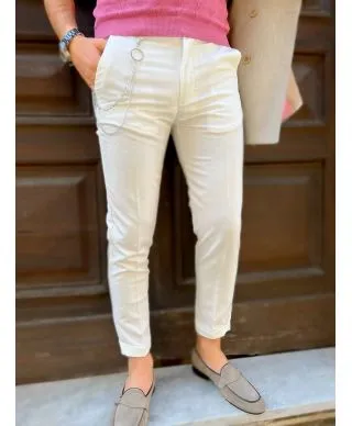 Pantaloni bianchi - Cropped - Ark