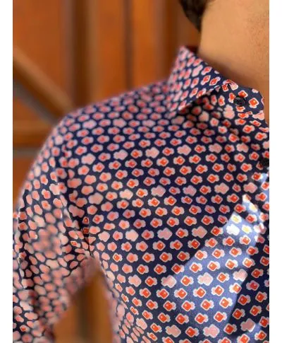 Camicia uomo fantasia - Pesciolini - Paul Martin