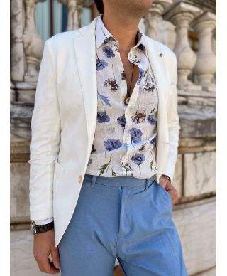 Camicia fantasia uomo - Estiva - Floreale