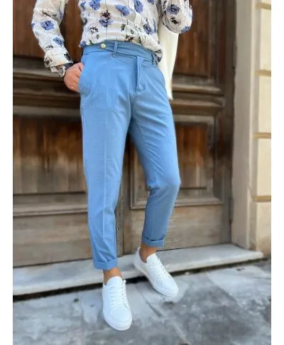 Pantaloni uomo - Azzurri - Active