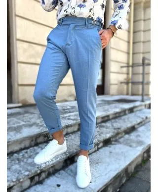 Pantaloni uomo - Azzurri - Active