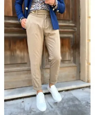 Pantaloni uomo - Beige - Active