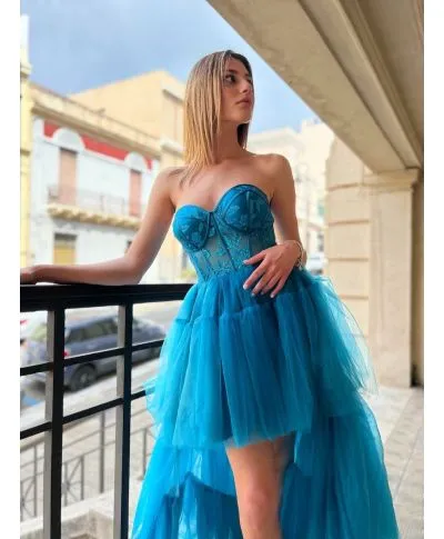 Abito elegante - Corto davanti lungo dietro - Hura