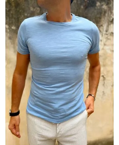 T-shirt - Girocollo- Diversi colori - Cotone