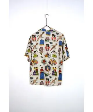 Camicia mezza manica, disegno Frida