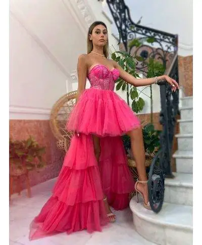 Abito elegante - Corto davanti lungo dietro - Hura