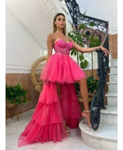 Abito elegante - Corto davanti lungo dietro - Hura