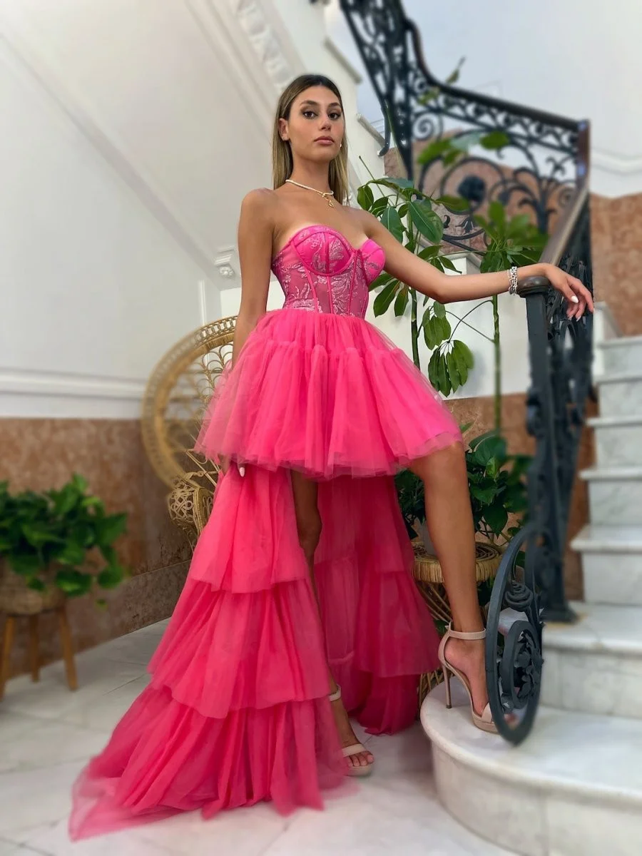 Tendenze Moda Abito Da Cerimonia Corto Davanti Lungo Dietro Ever