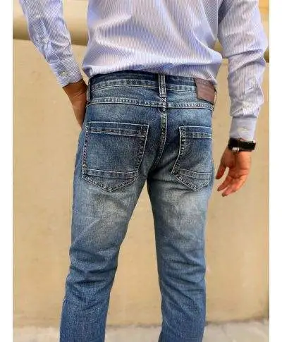 Jeans uomo, regular fit - Key jey