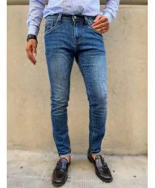 Jeans uomo, 5 tasche - Key jey