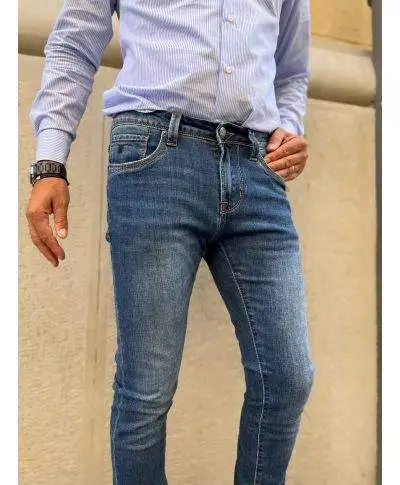 Jeans uomo, 5 tasche - Key jey