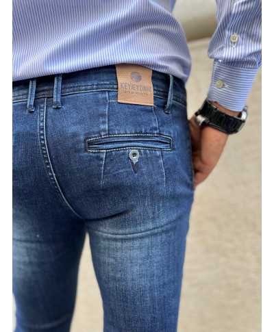 Jeans uomo, tasche America - Key jey