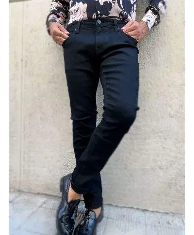 Jeans nero, Kej jey - 5 tasche