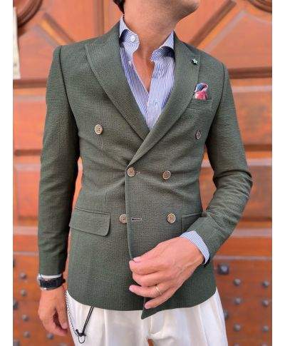 Giacca doppiopetto marrone - Collezione autunno inverno