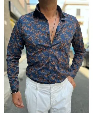 Camicia uomo particolare, stampa floreale