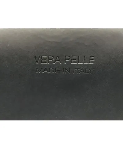 Borsa donna Bell - Pochette cuoio - Vera pelle - Tracolla