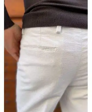 Pantaloni uomo, senape - Vita alta - Paul Miranda