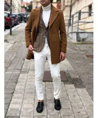 Pantaloni in velluto bianco, Slim - Paul Miranda