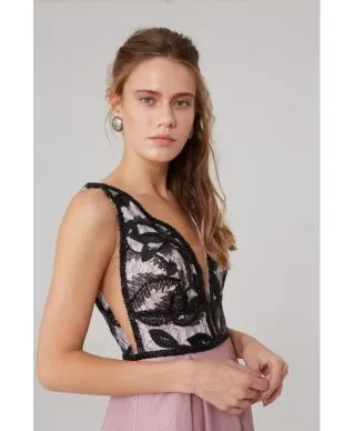 Vestito Kate - Abito Luccicso - Bustino decorato