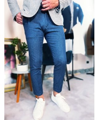 Pantaloni uomo in denim leggero - Paul Miranda - Gogolfun.it