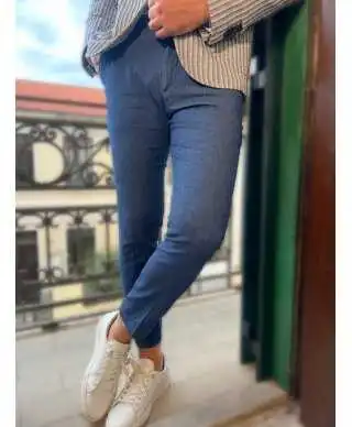 Giacca uomo denim, leggera - Paul Miranda