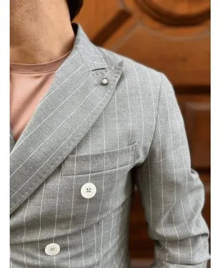 Abito uomo gessato - Doppiopetto - Paul Miranda - Abiti ragazzo gogolfun.it