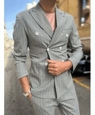 Abito uomo gessato - Doppiopetto - Paul Miranda - Abiti ragazzo gogolfun.it