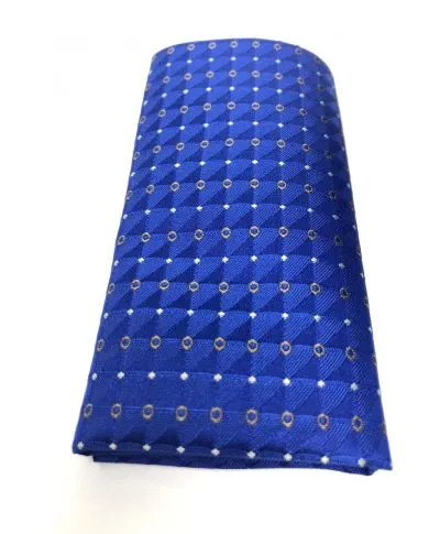 Cravatta uomo - Blu chiaro - Fantasia pois - Elegante