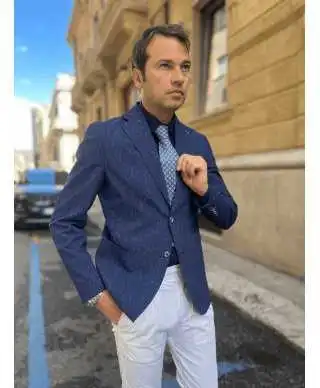 Giacca uomo blu - Paul Miranda