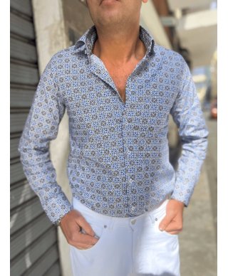 Camicia uomo fantasia - Maniche lunghe - Camicie uomo particolari - Gogolfun.it