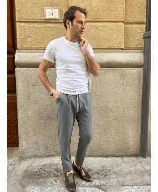 T-shirt uomo bianca - Girocollo - Paul Miranda - Abbigliamento uomo gogolfun.it
