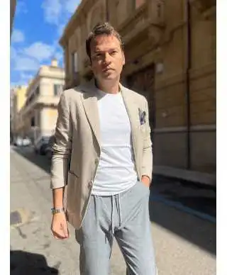 T-shirt uomo bianca - Girocollo - Paul Miranda - Abbigliamento uomo gogolfun.it